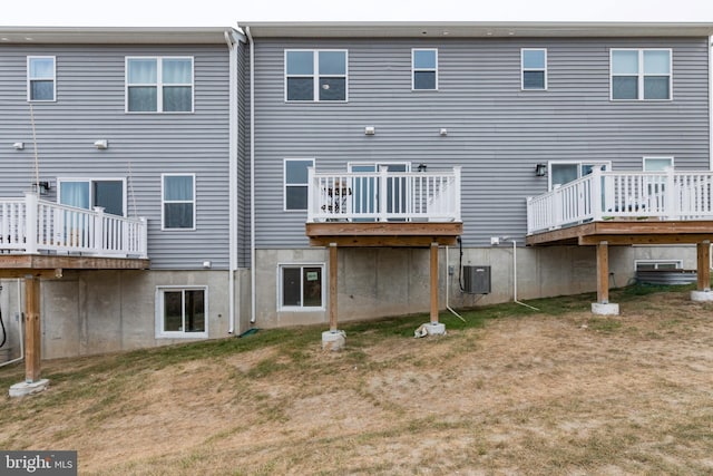 view of rear view of property