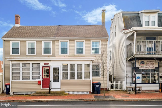 view of townhome / multi-family property