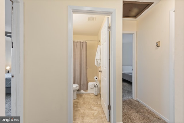 276 Broad St, Highspire, PA 17034 - hallway featuring baseboards