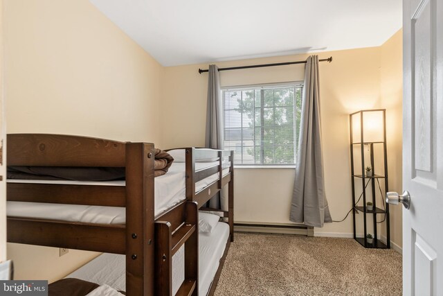 276 Broad St, Highspire, PA 17034 - carpeted bedroom featuring baseboard heating and baseboards