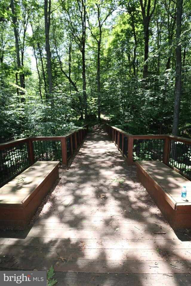 219 Mountaintop Rd, Mc Henry, MD 21541 - view of wooden terrace