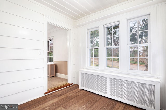 interior space featuring radiator