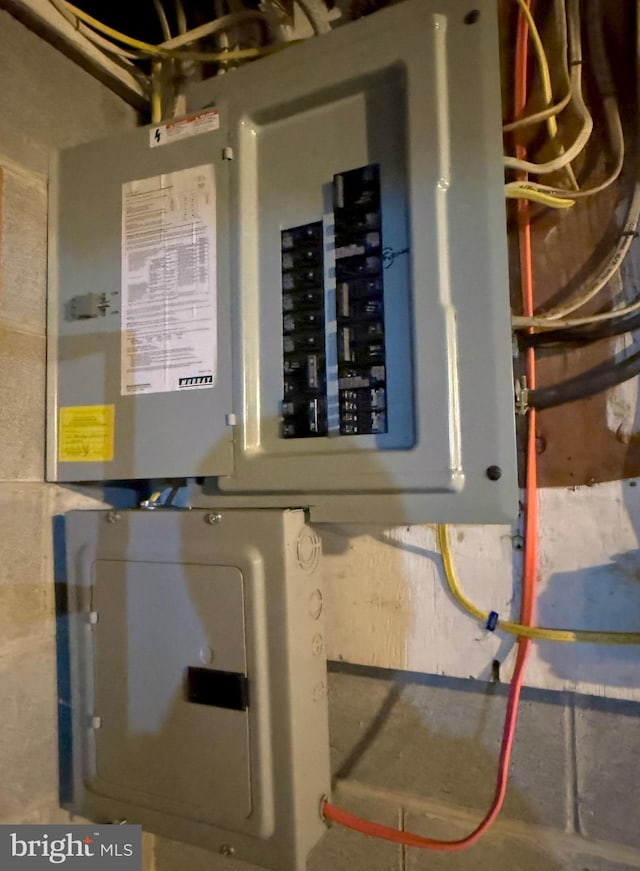 303 16th St, Saxton, PA 16678 - utility room with electric panel