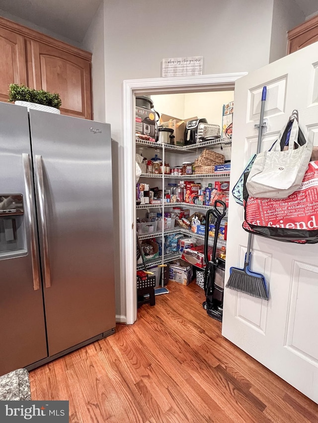 view of pantry