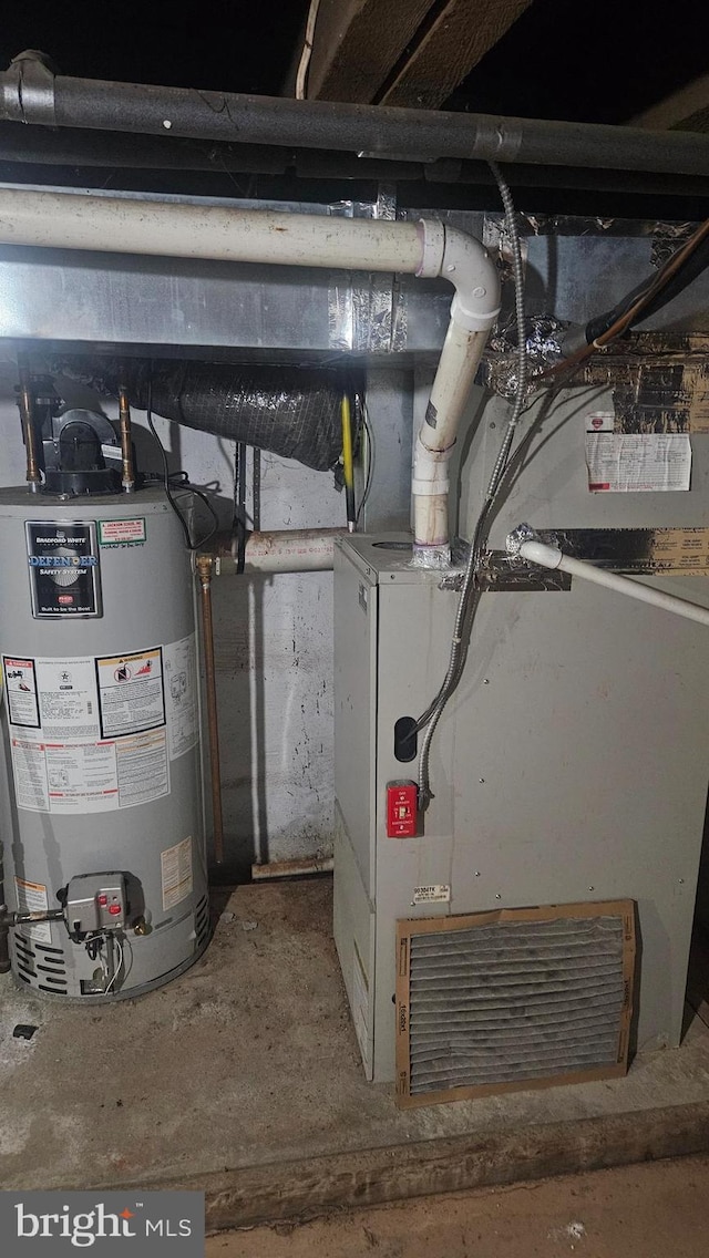 utilities with gas water heater