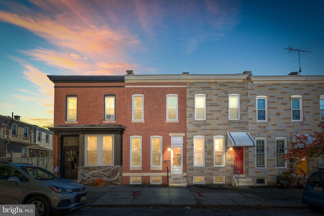 view of townhome / multi-family property