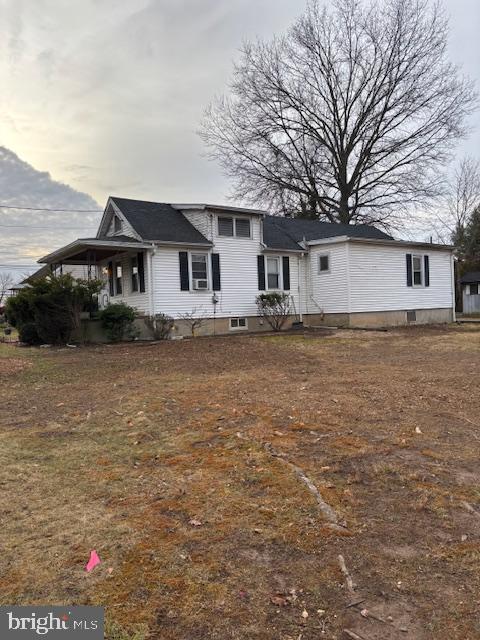 view of rear view of house