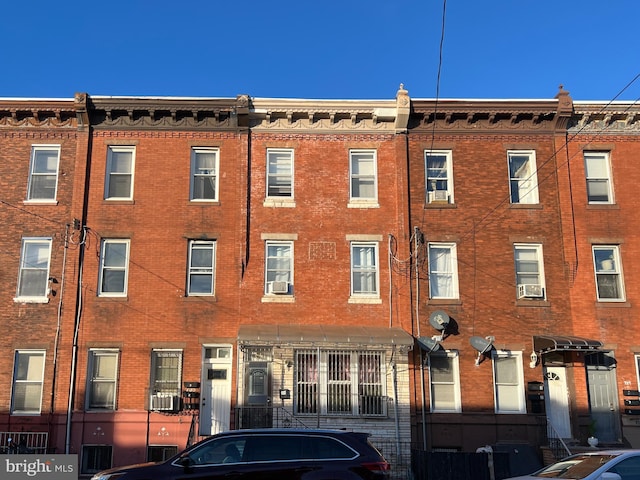 view of building exterior featuring cooling unit