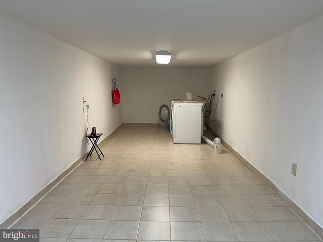 laundry room with washer / dryer