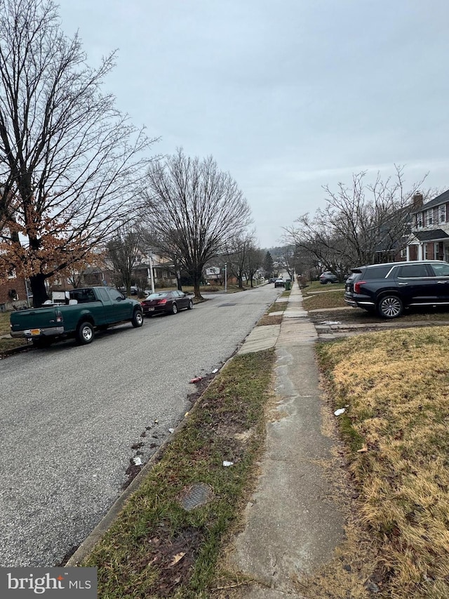 view of street