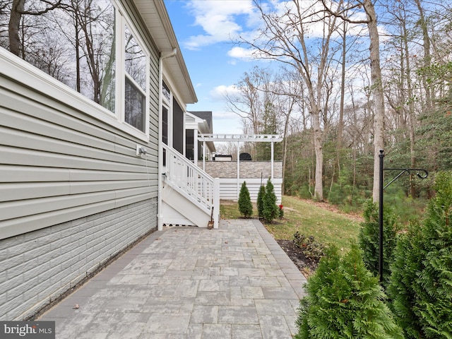 view of patio / terrace