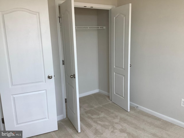 view of closet