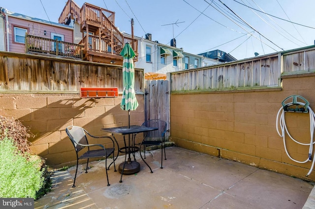 view of patio / terrace