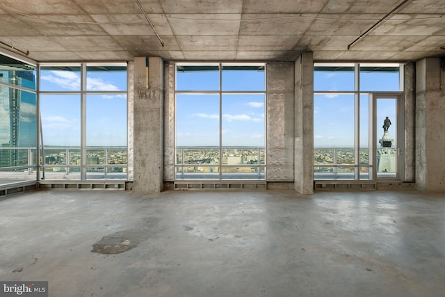 miscellaneous room featuring concrete flooring