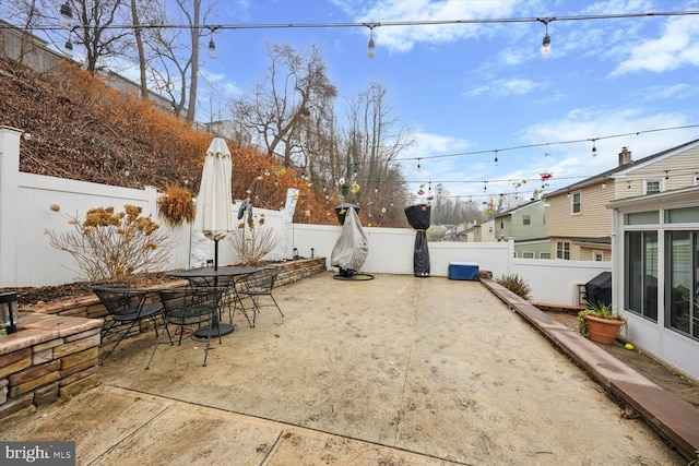 view of patio