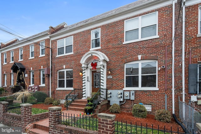 view of townhome / multi-family property