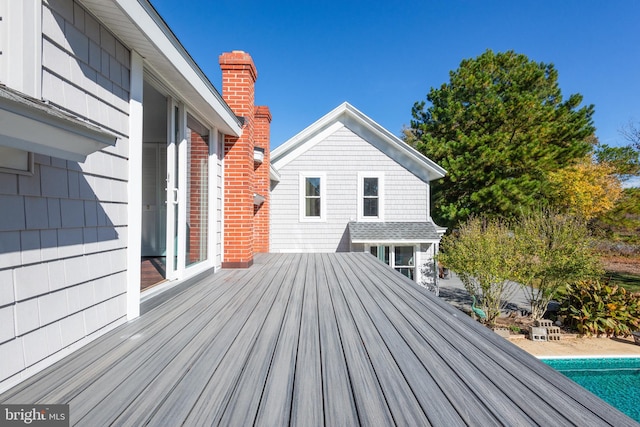 view of deck