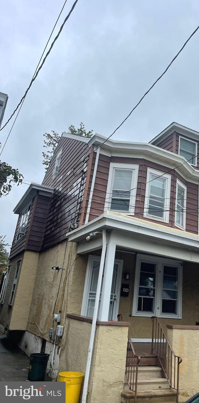 414 Commonwealth Ave, Trenton, NJ 08629 - view of front of home with stucco siding