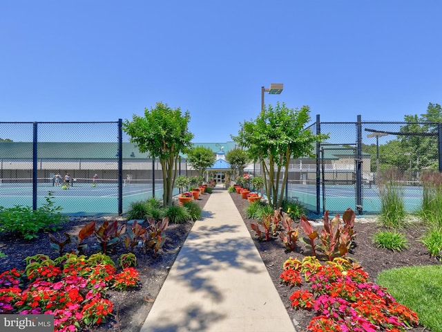 701 S Edgewater House Rd Unit 701S, Bethany Beach, DE 19930 - view of home's community with a tennis court