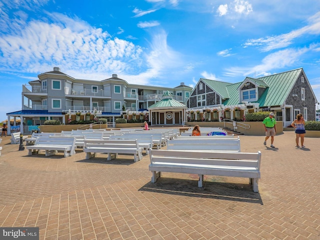 701 S Edgewater House Rd Unit 701S, Bethany Beach, DE 19930 - surrounding community with a gazebo and a residential view