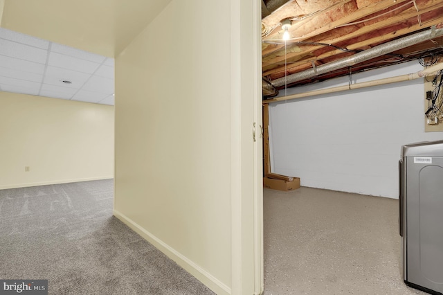 washroom featuring washer / clothes dryer