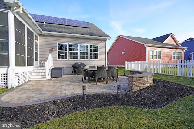 view of patio / terrace featuring area for grilling