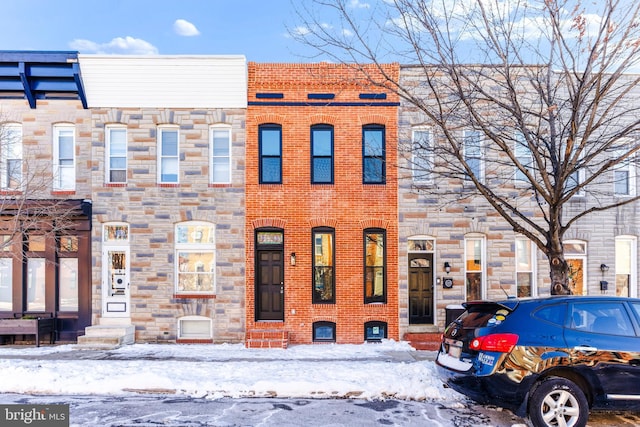 view of townhome / multi-family property