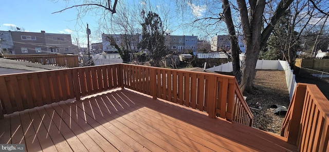 view of deck