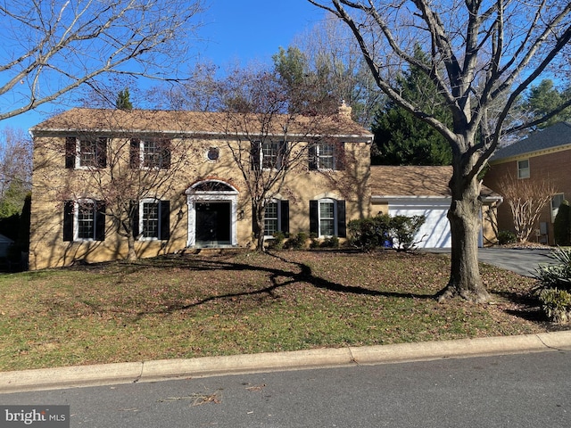 view of colonial house