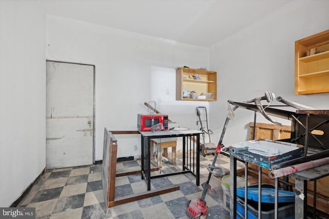 2808 Germantown Ave, Philadelphia, PA 19133 - office area featuring tile patterned floors