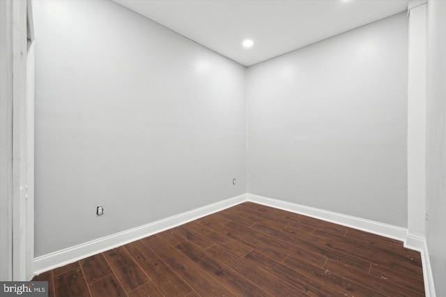 2808 Germantown Ave, Philadelphia, PA 19133 - spare room with dark wood finished floors and recessed lighting