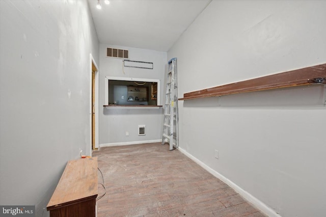 2808 Germantown Ave, Philadelphia, PA 19133 - unfurnished living room with wood finished floors and baseboards