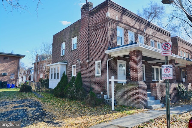 view of side of home