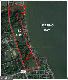 6355 Town Point Rd, Tracys Landing MD, 20779 land for sale