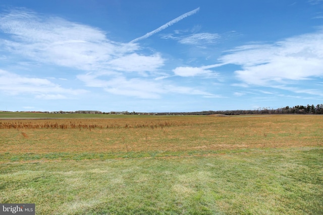 view of nature featuring a rural view