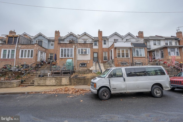 view of townhome / multi-family property