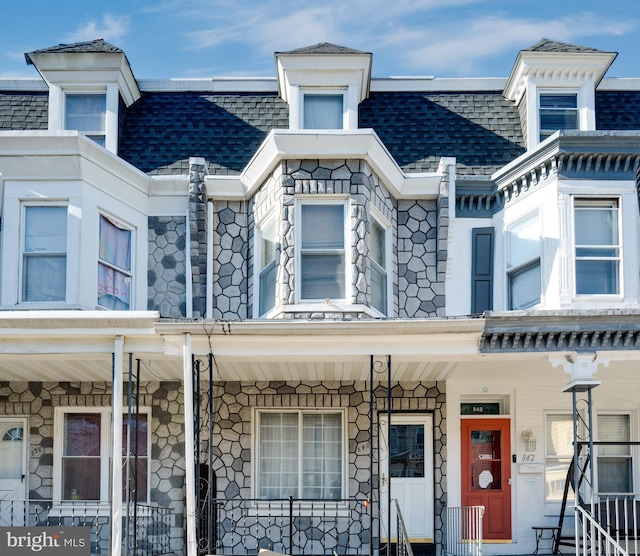 view of townhome / multi-family property