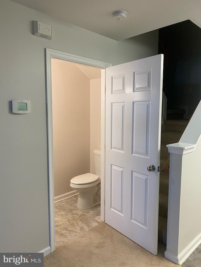 bathroom with toilet