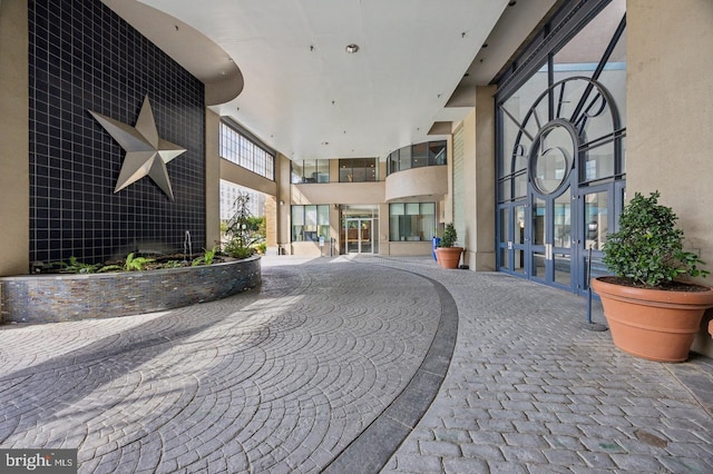 view of building lobby