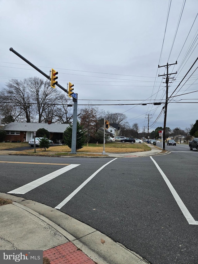 view of road