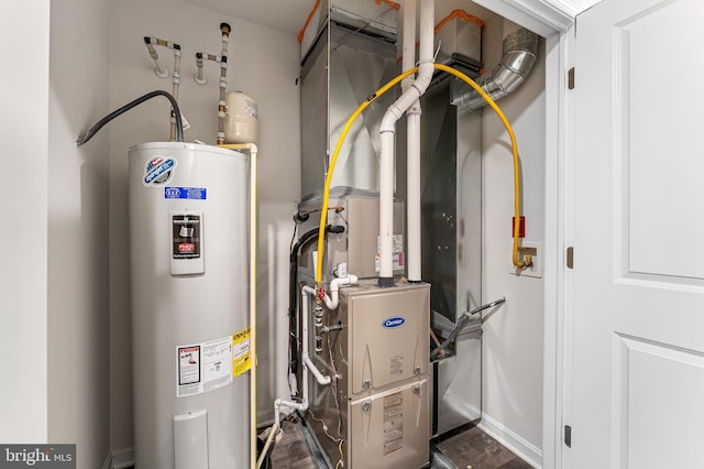 utilities with electric water heater