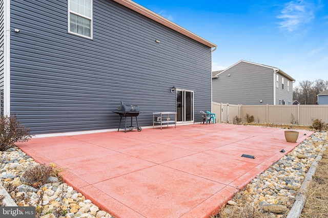 view of patio / terrace with grilling area