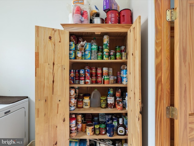 view of pantry