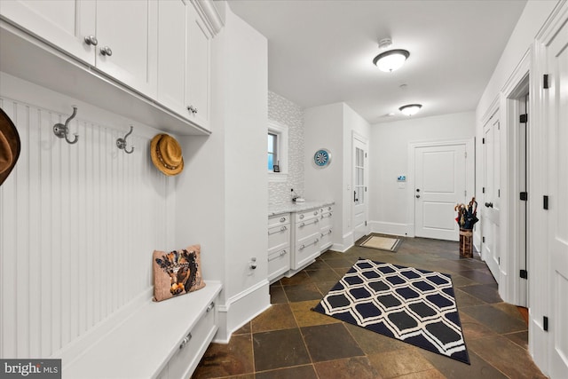 view of mudroom