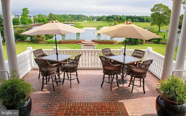 view of patio