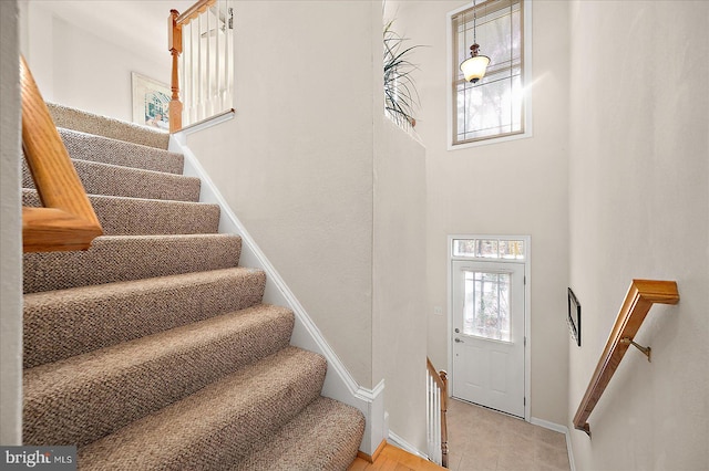 entryway featuring a wealth of natural light