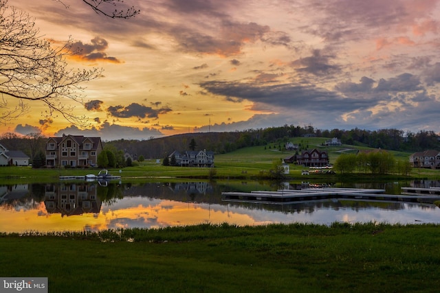 property view of water