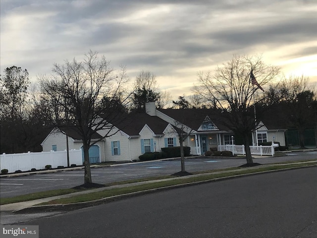 view of ranch-style house