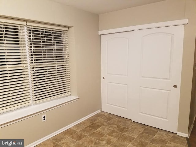 interior space featuring a closet