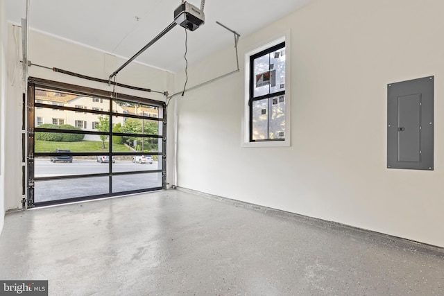 8206 Grubb Rd, Chevy Chase, MD 20815 - garage with electric panel and a garage door opener